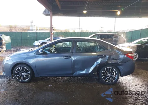 2014 Toyota Corolla S Plus z USA, uszkodzony, nr VIN 2T1BURHEXEC059491